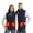 146 Blue, variant on Heated Vest for Men Rechargeable Lightweight Puffer Vest USB Powered Warm Heated Vest Winter Waistcoat for Cold Weather