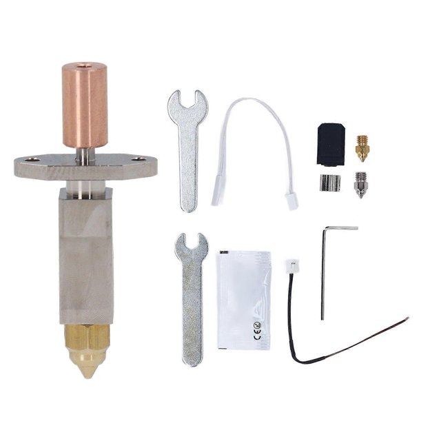 High quality K1/K1Max Ceramic Hot End High Flow Nozzle Extrusion Kit with 1
