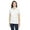 White, variant on Core 365 Ladies' Fusion ChromaSoftâ„¢ Pique Polo CE112W