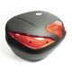 thumbnail image 1 of Caja porta equipaje para moto Kinlley 43L Negra base metalica 43L 56 cm 32 cm 16 cm, 1 of 4