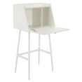 thumbnail image 5 of SAFAVIEH Xander Modern Secretary Writing Desk, White, 5 of 13