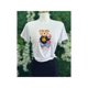 thumbnail image 2 of Camiseta Blusa De Manga Corta Con Cuello Redondo Impresa De Oso Para Mujer Color Blanco Talla Mediana Marca Emil SaEs, 2 of 4