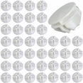 thumbnail image 1 of (Blanc) Système de Garde-Robe 40 Pcs Cube en Fil Plastique ABS Unité de Rangement Connecteur Cube Modulaire en Maille pour Étagères Armoires de Rangement, 1 of 5