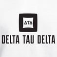 thumbnail image 3 of CafePress - Delta Tau Delta Black Stacked Signature Sweatshirt - Pullover Hoodie, Hooded Sweatshirt, 3 of 4