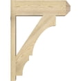thumbnail image 3 of Ekena Millwork 8"W x 24"D x 32"H Balboa Rough Sawn Craftsman Outlooker, Douglas Fir, 3 of 4