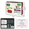 thumbnail image 5 of Bakol Jel Dessert - All Natural Vegan Dessert Mix - Kosher - Halal - No Artificial Sweeteners Flavors or Colors  Cherry Flavor (PACK OF 12), 5 of 5