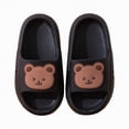 thumbnail image 3 of kpoplk Kids Cloud Slides Boys Girls Shower Slippers Slip on Slide Sandals Non-slip Summer Beach Pool Shoes(Black,8.5), 3 of 7