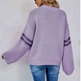 thumbnail image 5 of JINMGG 2024 Fall Winter Plus Size Sweaters for Women Clearance,Women's Loose Round Neck Pullover Love Long Sleeve Sweater, 5 of 7
