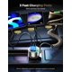 thumbnail image 4 of Cargador de coche FLYLEAD de 60 W USB C de carga rápida PD y QC3.0 con cable, 4 of 6