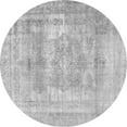 thumbnail image 1 of Ahgly Company Indoor Round Persian Gray Traditional Area Rugs, 3' Round, 1 of 1