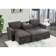 thumbnail image 4 of Global Furniture USA U0203 Dark Gray Fabric Pull Out Sofa Bed, 4 of 4
