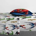 thumbnail image 4 of Avengers Kids 3-Piece Twin Sheet Set, Microfiber, White, Marvel, 4 of 8