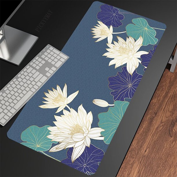 Alfombrilla de ratón grande para oficina, tapete para teclado, Alfombra de escritorio, arte abstracto, Pc, HD, alfombrilla de ratón de empresa para regalo qiuyongming unisex