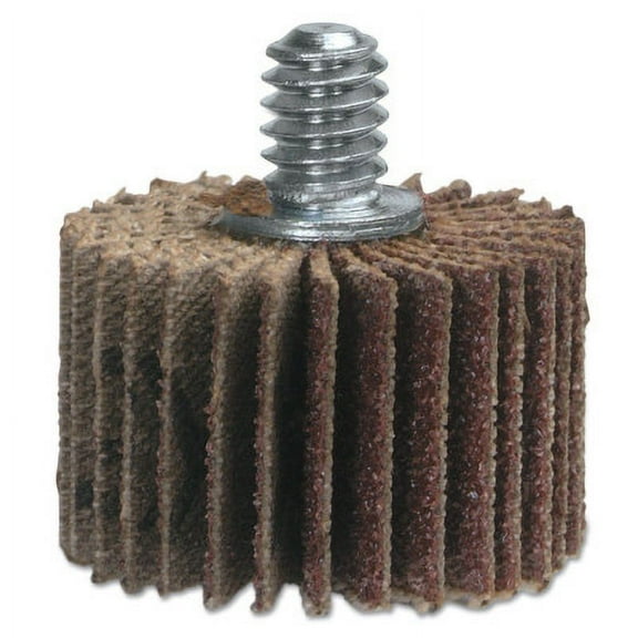 Merit Flap Wheel,AO,2x1/2x1/4-20 Shank,120G 088341-33003