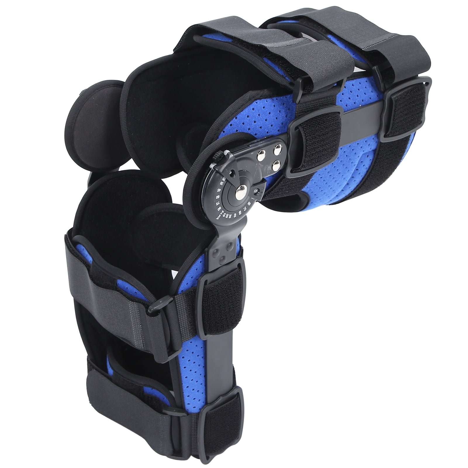 Peahefy Medical Adjustable Knee Joint Fixed Brace Leg Orthotics