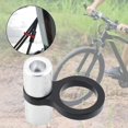 thumbnail image 1 of Durable Bicicletas Aceite Manguera Clip Marco Hebilla Línea Línea Línea Carcasa Tubo Durable Aluminio Freno Guía Manguera Manguera Alquiler Cable Hose Negro plata Macarena Tubo de aceite de bicicleta clip fijo, 1 of 8