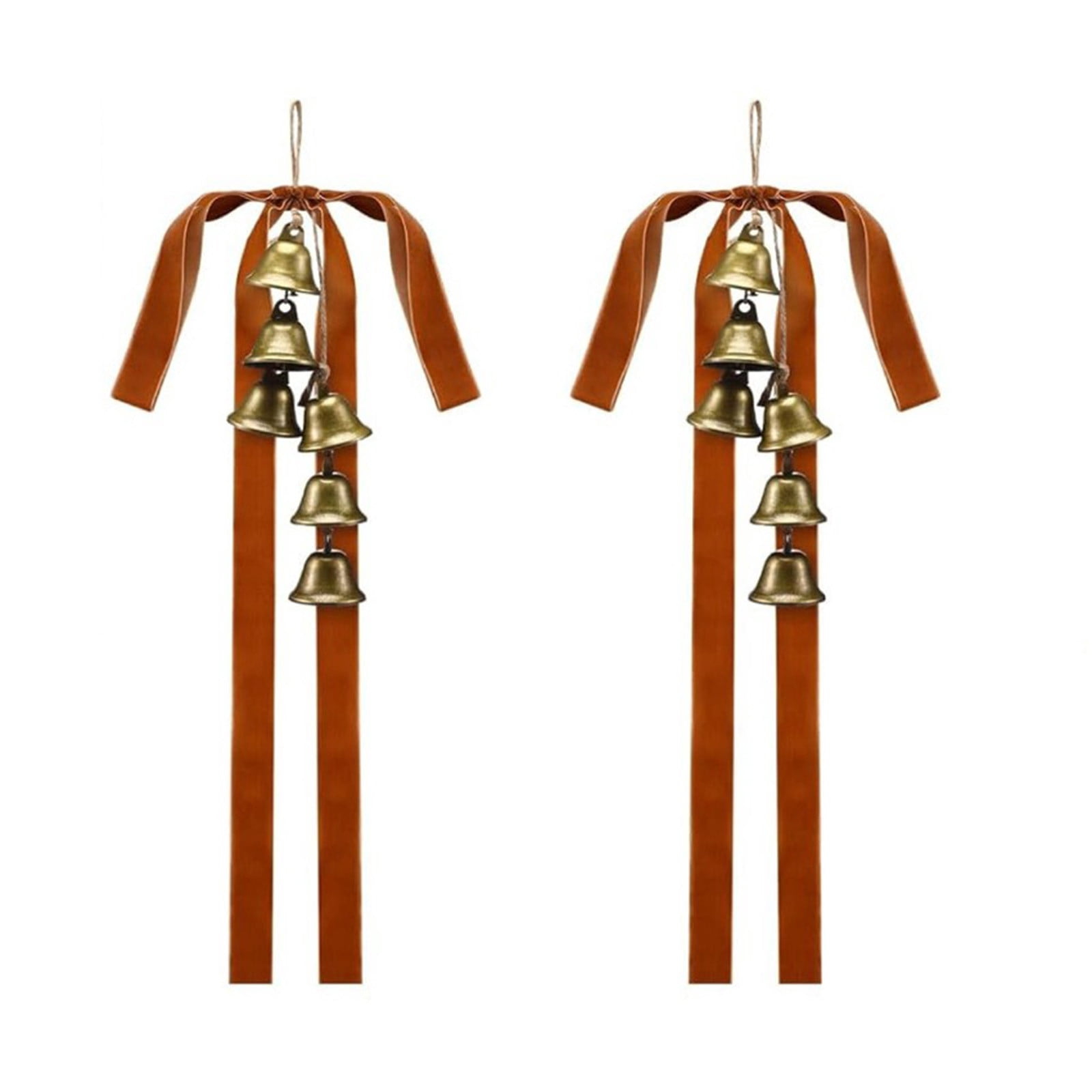 Fek888 Christmas Bows for Crafts Christmas Wrought Iron Decoration Pendant Christmas Large Velvet Bow Rope String Christmas Tree Outdoor Decoration Wall Door Hanging Ornament