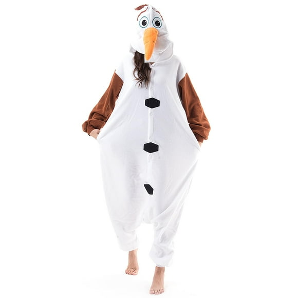 Pijama unisex Beauty Shine Olaf de peluche, talla XL