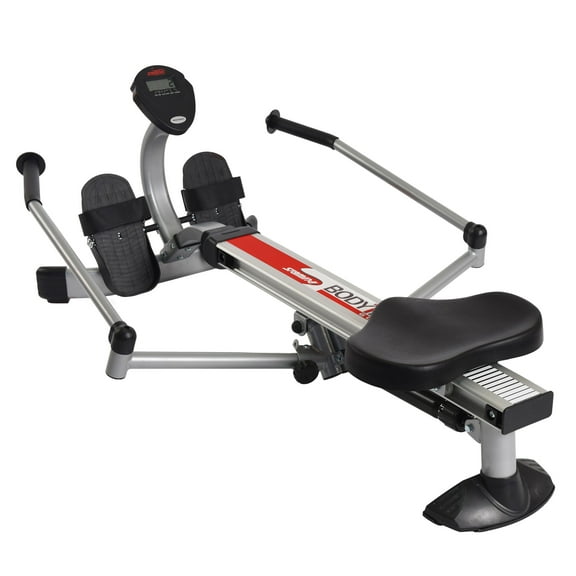 Stamina Body Trac Glider 35-1050 Gas Shock Rowing Machine, Black and Gray