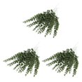 thumbnail image 1 of Bearachild Ramo de plantas simuladas de eucalipto, mano de obra fina, gran cantidad, decoración de plantas artificiales de plástico, punta verde Type1 NO1, 1 of 6