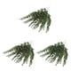 thumbnail image 1 of Bewildely 12 paquetes / lote Alambre de hierro Plantas simuladas con patrones de hojas claras Decoración de plantas artificiales Ramo de plantas Type1 NO1, 1 of 6