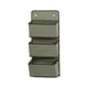 thumbnail image 2 of Bolsa de Almacenamiento Colgante de Poliéster Organizador de Tres Capas, Gris, 67.5x29.5cm, Organizador de Armario con Compartimentos Plegables para Puertas de Clóset, 2 of 6