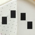 thumbnail image 1 of HAMPPLIES 50 Pairs Tape Adhesive Strips for Home Use Black PVC Nylon Rectangular, 1 of 6