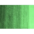 thumbnail image 1 of Ahgly Company Indoor Rectangle Abstract Emerald Green Modern Area Rugs, 4' x 6', 1 of 4
