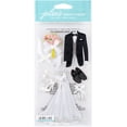 thumbnail image 2 of Jolee's Boutique Bride & Groom Dimensional Stickers, 10 Piece, 2 of 2