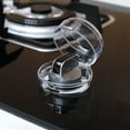 thumbnail image 2 of 4pcs Clear Kitchen Stove Knob Covers, Universal Baby Safety Oven Gas Stove Knob Protection Locks for Child Proofing, 2 of 8