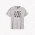 thumbnail image 3 of Levi's Men's Short Sleeve Crew Neck T-Shirt - Heathered Gray, Small, 3 of 4