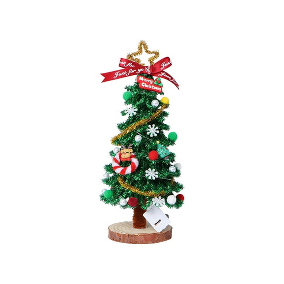 Christmas Tree With Light 8.27inch Artificial Christmas Trees Wooden 3D Christmas Tree Craft DIY Wooden Christmas Art and Craft Gift Christmas Tree Assembly for Christmas Tabletop Decor Party