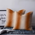 thumbnail image 2 of Burnt Orange Ombre 26x26 Pillow Covers Set of 2, Farmhouse Orange Gradient Modern Art Throw Pillow Covers Decorative Couch Cushion Case, Microfiber Square Pillowcases for Bedroom Car Living Room, 2 of 7