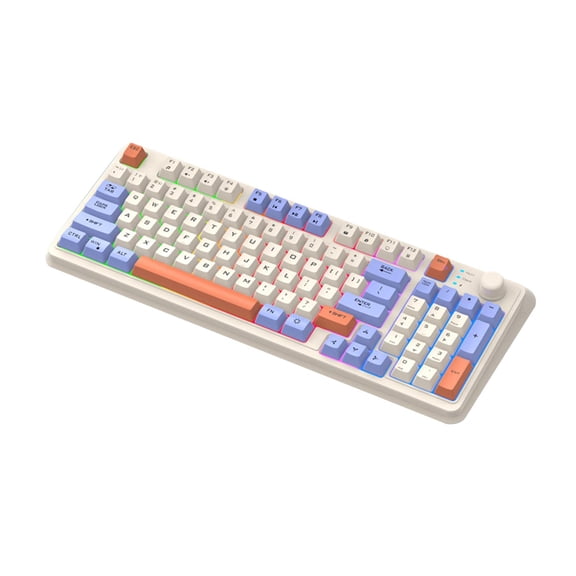 Teclado mecánico Strade Fareast Limited iluminación antideslizante 94 teclas retroiluminado estilo A