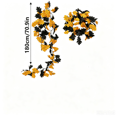 thumbnail image 3 of Fall Leaves Garland, 70.9In Realistic Artificial Maple Leaf Vine, Versatile Fall Decor for Fireplace Porch Wedding Thanksgiving Home Display Artificial Flowers for Outdoors, 3 of 6