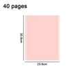 thumbnail image 2 of Presentation Folder , Binder with Clear Plastic Sleeves, A4 Displays Pages Flexible Cover,Red, 2 of 5