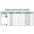 thumbnail image 4 of DII 70" Round Modern 100 Percent Cotton French Tablecloth in Chambray Gray, 4 of 5