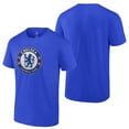 thumbnail image 3 of Icon Sports Licensed Chelsea FC Big Logo Cotton T-Shirt Adult Size - Royal Blue, X-Large, 3 of 3
