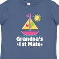thumbnail image 4 of Inktastic Grandpas First Mate Girls Pink Sailboat Girls Baby T-Shirt, 4 of 5