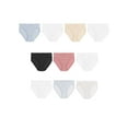 thumbnail image 2 of Hanes Women's Cotton Hi-Cut Underwear, Value 12 Pack, 2 of 5