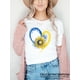 thumbnail image 5 of Camiseta con estampado de latido del corazón para mujer, camisetas de manga corta Y2K para chica, camisetas de los años 90, ropa Harajuku para mujer, 5 of 5