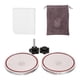 thumbnail image 3 of Abrazadera de limpieza Irfora LP Vinyl Record Cleaner Clamp Vinyl Record Lable Saver Protector Herramienta de limpieza de acrílico impermeable con paño de limpieza Bolsa Irfora Abrazadera de limpieza, 3 of 5