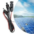 BTOER 1.5m Solar PV Panel Connector To DC5521 Adapter Extension Cable