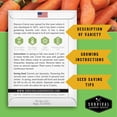 thumbnail image 2 of Survival Garden Staples Seed Vault 25 Pack - Heirloom Full Sun Annual Vegetables, 2 of 8