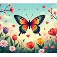 thumbnail image 4 of Colorful Nature Birds Banner Backdrop for Parties Events Photography Props Decorations Garden Party Supplies Outdoor Scenery Background, 4 of 4