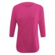 thumbnail image 3 of Blusas,Camiseta de mujer con cuello redondo y manga 3/4, corte holgado e informal, tela de imitación de rejilla, cómoda para uso doméstico y diario, sopatenor, 3 of 7