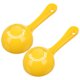 thumbnail image 1 of Cuchara de arroz semicircular 2pcs Pala de Porridge Cuchara de arroz de sushi (amarillo), 1 of 7