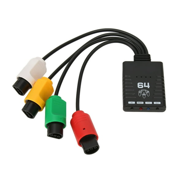 Adaptador de controlador inalámbrico Bling Bling para consola N64 Bluetooth multijugador