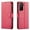 Pink, variant on Starshop Galaxy A15 5G case, With Tempered Glass Protector, Premium Leather Wallet Pocket Cover and Credit Card Slots Pink