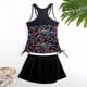 thumbnail image 5 of Trajes de Baño de Bikini de Mujer Grande Impresión Dividida Traje de Baño Falda de Dos Piezas, Bikini de Playa Sexy para el Verano, 5 of 9